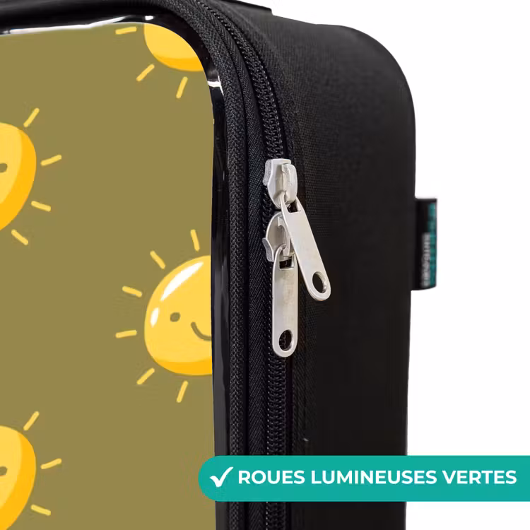 Valise enfant - Situation ensoleillée olive — 6