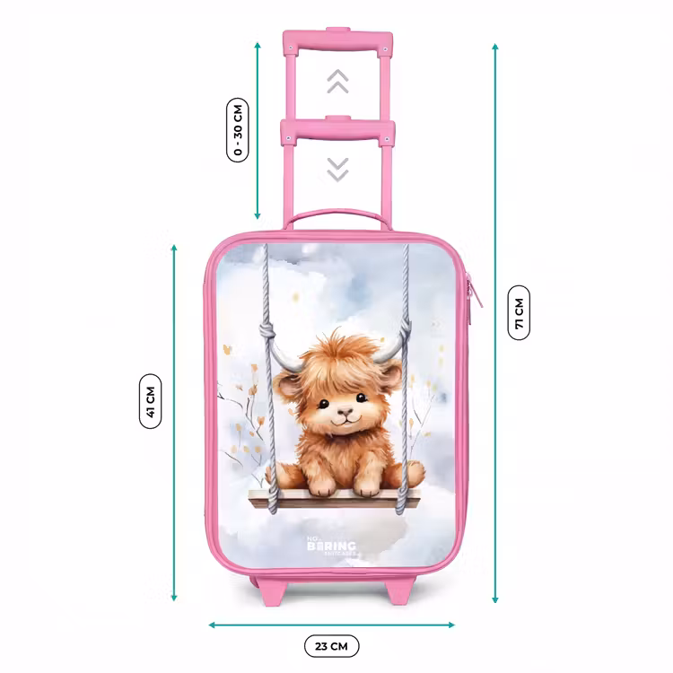 Valise enfant - Rose - Hennie Highlander — 6