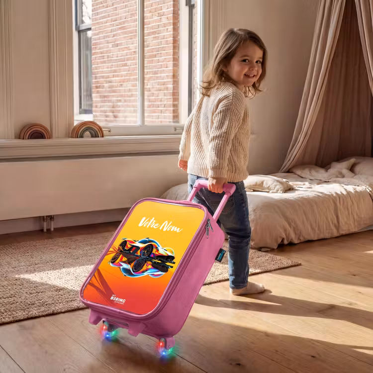 Valise enfant - Rose - Sprinter Sunbeam — 2