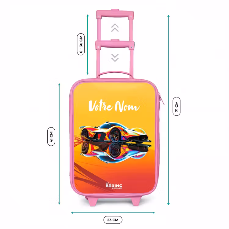 Valise enfant - Rose - Sprinter Sunbeam — 6