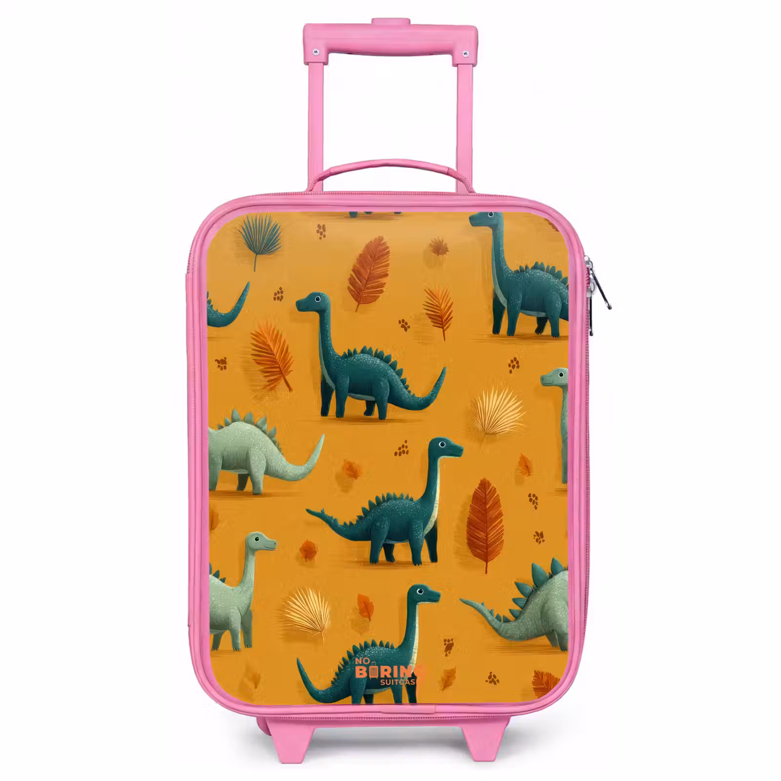 Valise enfant - Rose - Longs cous dans un paysage d'automne — 1