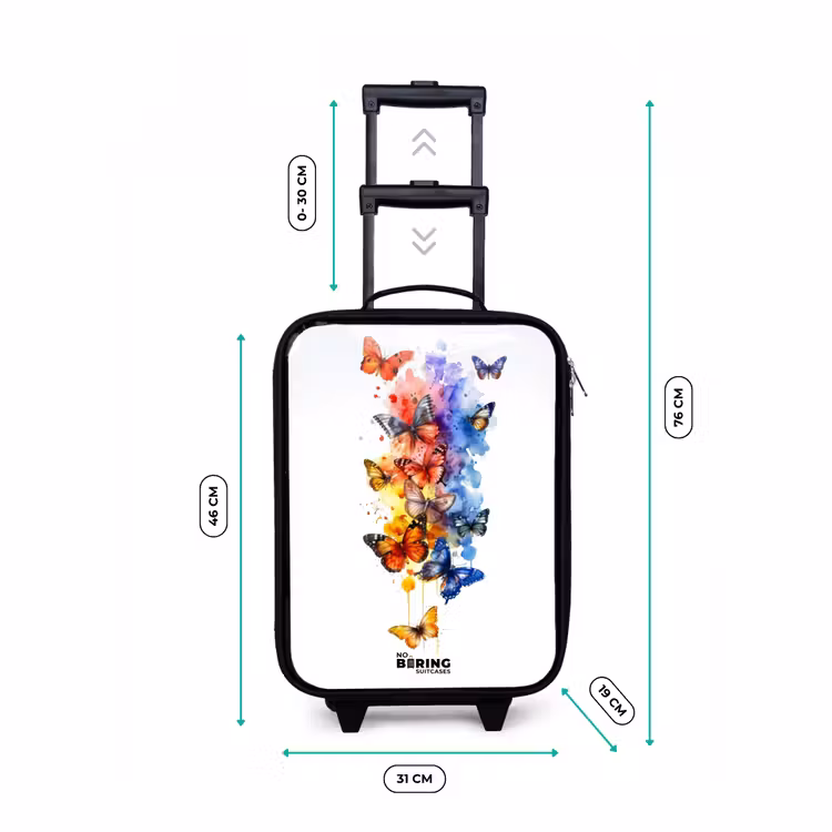Valise enfant - Essaim de papillons — 7