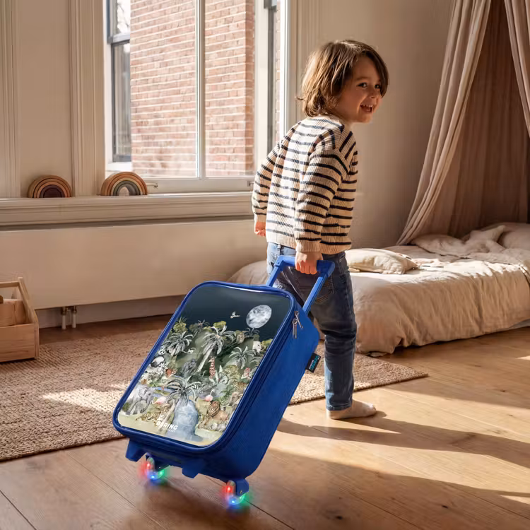 Valise enfant - Bleu - La jungle dans l'alcool de contrebande — 2