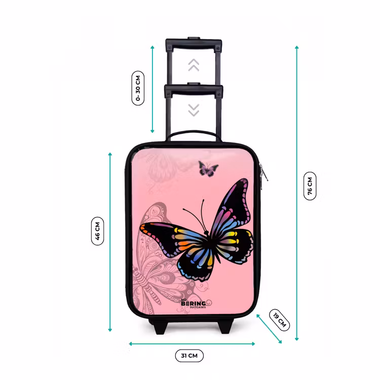 Valise enfant - Papillon Bubblegum — 7