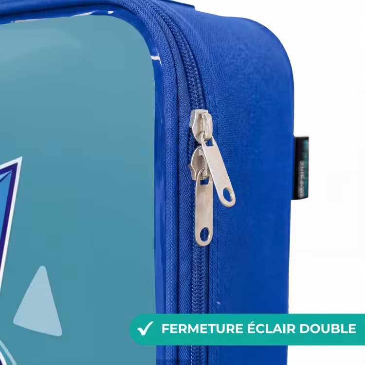 Valise enfant - Bleu - Tornade turquoise — 7