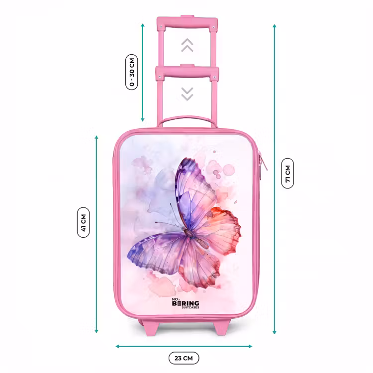 Valise enfant - Rose - Aquarelle aurore — 6