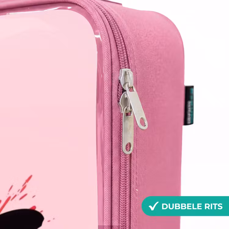 Valise enfant - Rose - Peinture pour papillons — 7