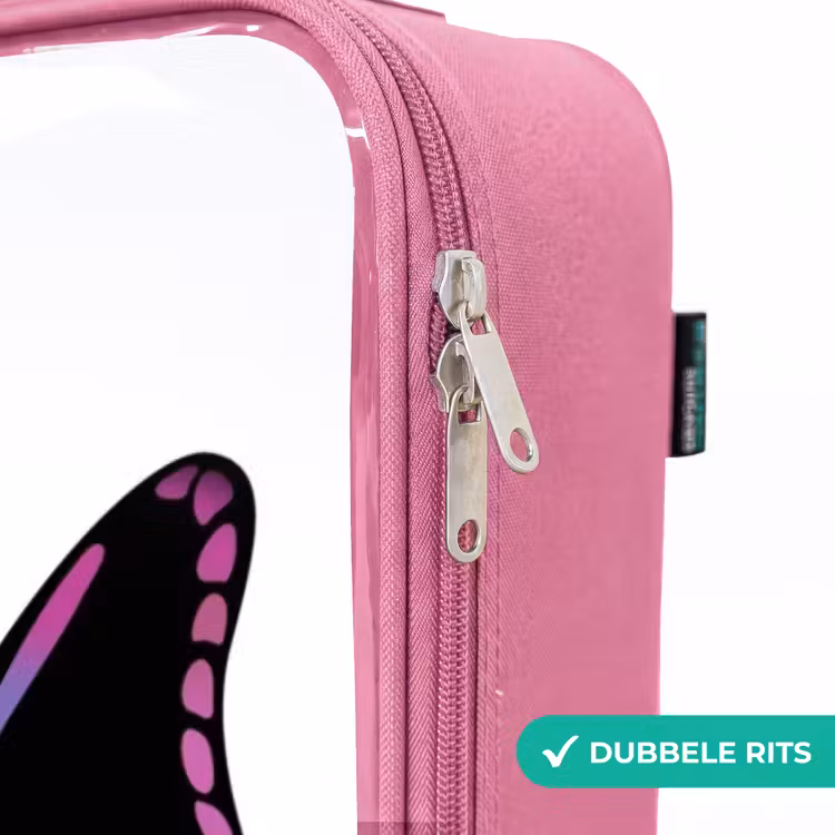 Valise enfant - Rose - Pétale papillon — 7