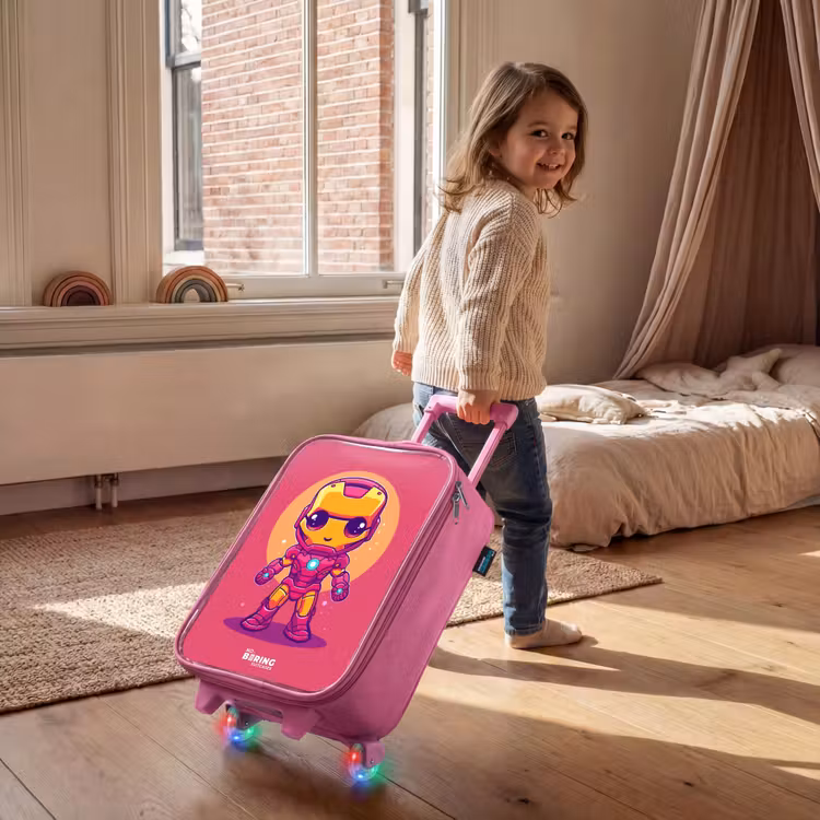 Valise enfant - Rose - Ranger rose — 2