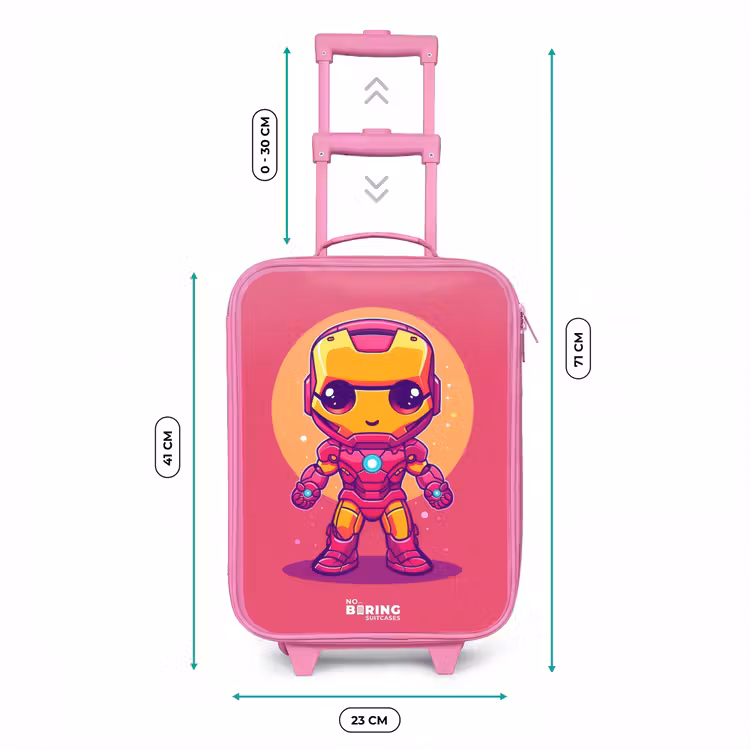 Valise enfant - Rose - Ranger rose — 6