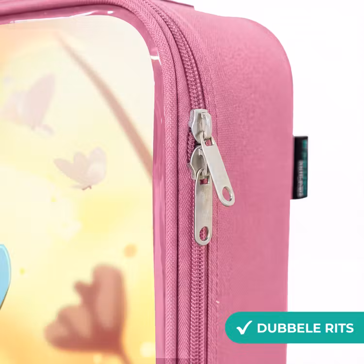 Valise enfant - Rose - Valerio en forme de papillon — 7