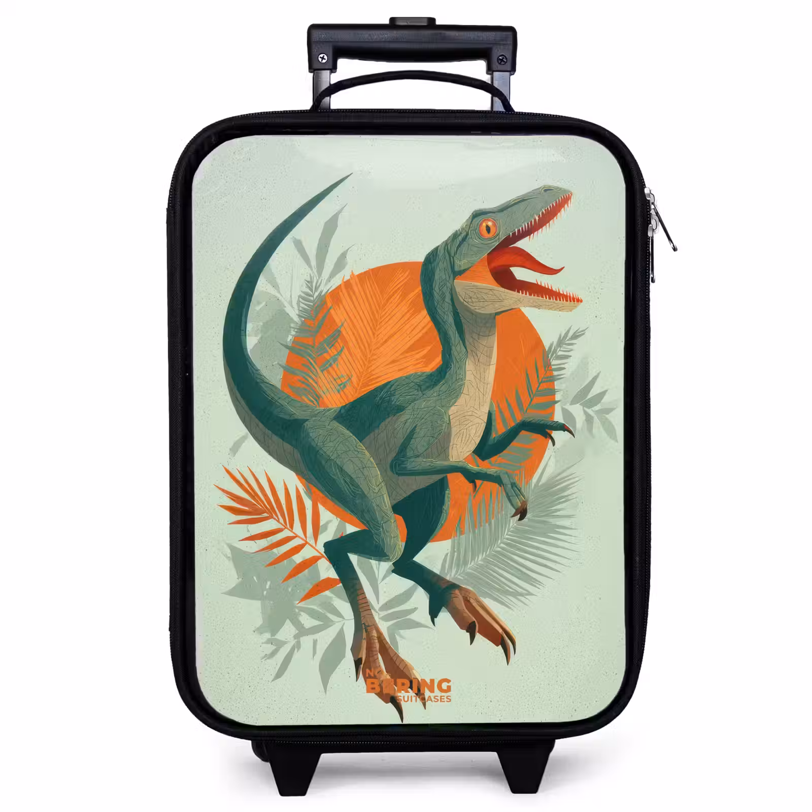 Valise enfant - Chasseur rôdeur avec des feuilles — 1