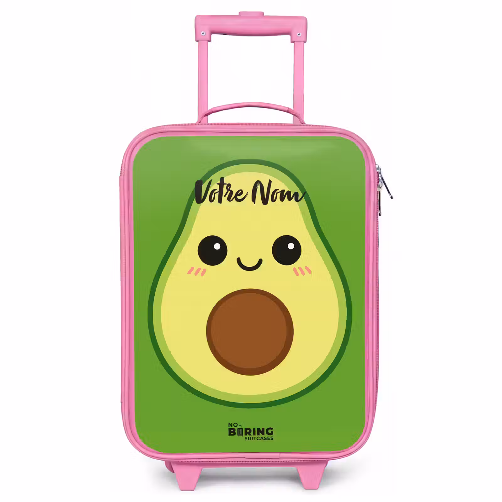 Valise enfant - Rose - Kawai - Avocado - Vert — 1