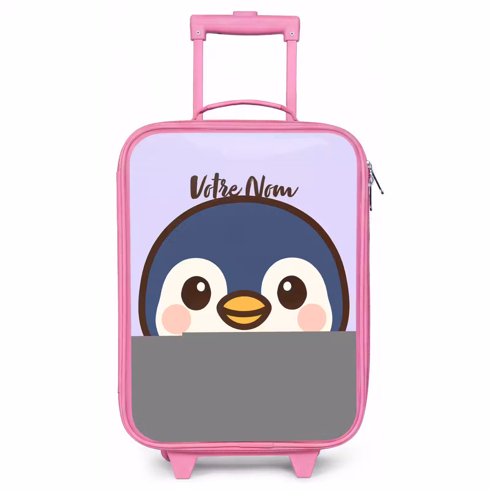 Valise enfant - Rose - Pingouin — 1