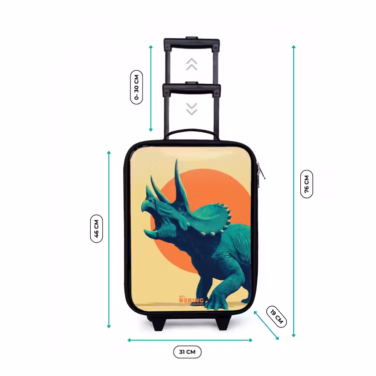 Valise enfant - Guerrier à cornes au soleil — 7