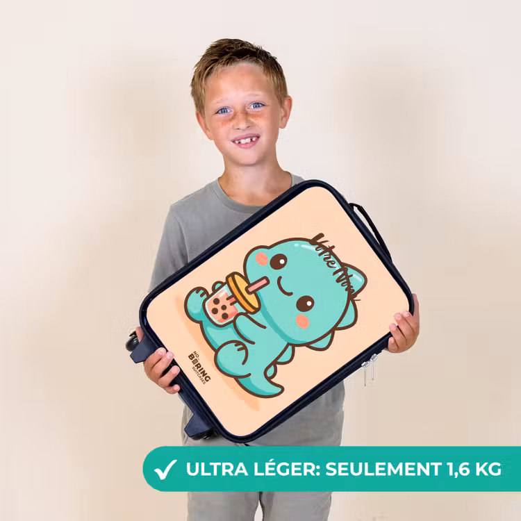Valise enfant - Kawai - Dino - Bubbletea — 2