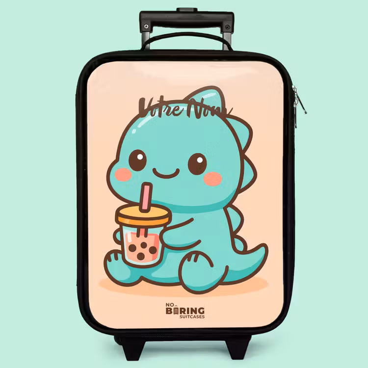 Valise enfant - Kawai - Dino - Bubbletea — 3