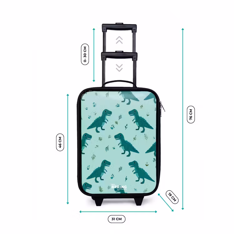 Valise enfant - T. rex amical entre les pistes — 7