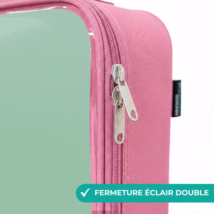 Valise enfant - Rose - Kawai - Alpaga - Vert — 7