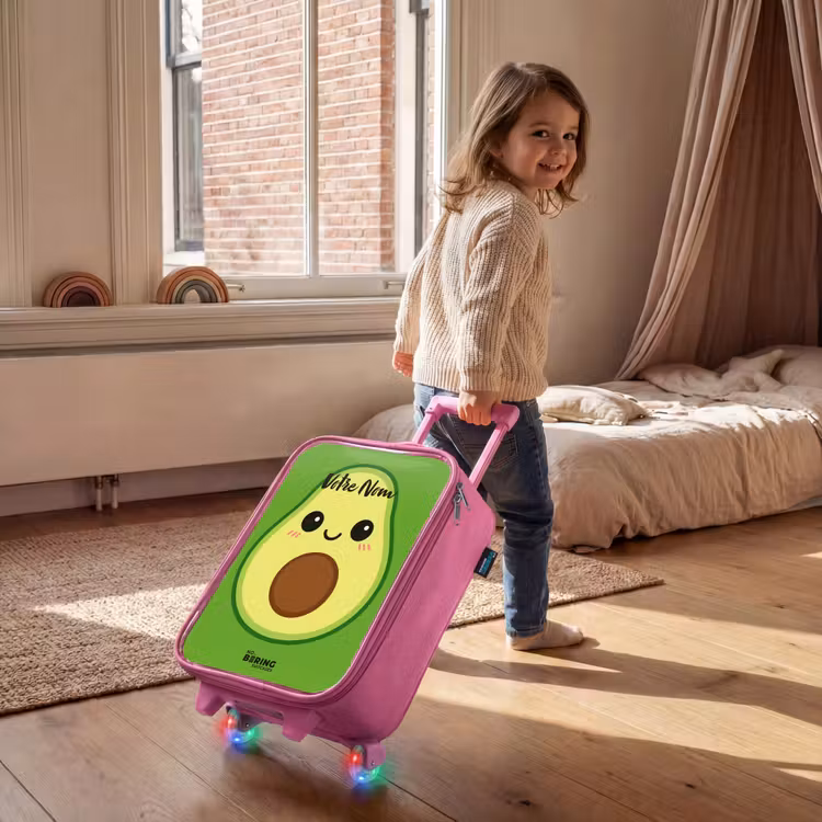 Valise enfant - Rose - Kawai - Avocado - Vert — 2