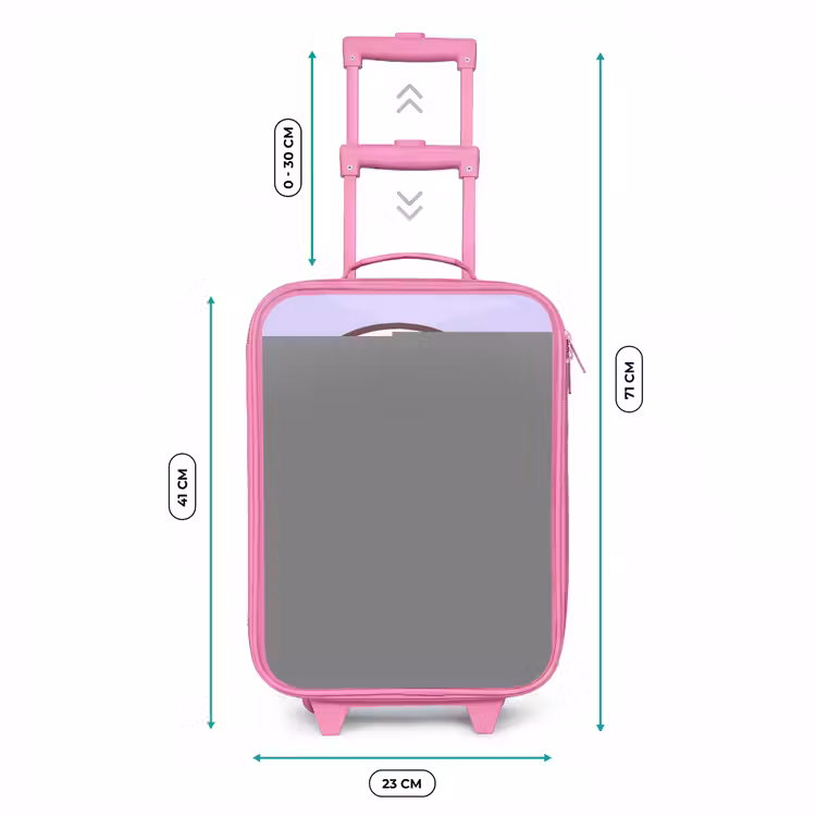 Valise enfant - Rose - Kawai - Canard - Echarpe — 6