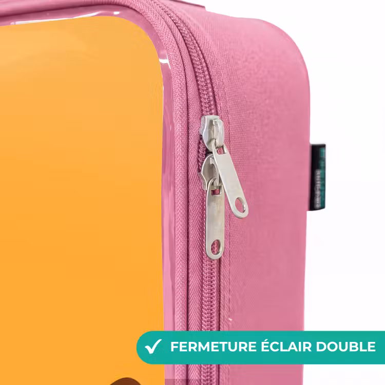 Valise enfant - Rose - Kawai - Tiger - Orange — 7