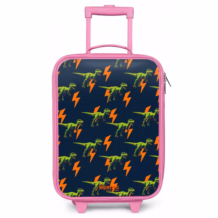 Valise enfant - Rose - Rapaces rapides comme l'éclair — 1