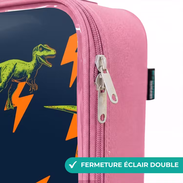 Valise enfant - Rose - Rapaces rapides comme l'éclair — 7
