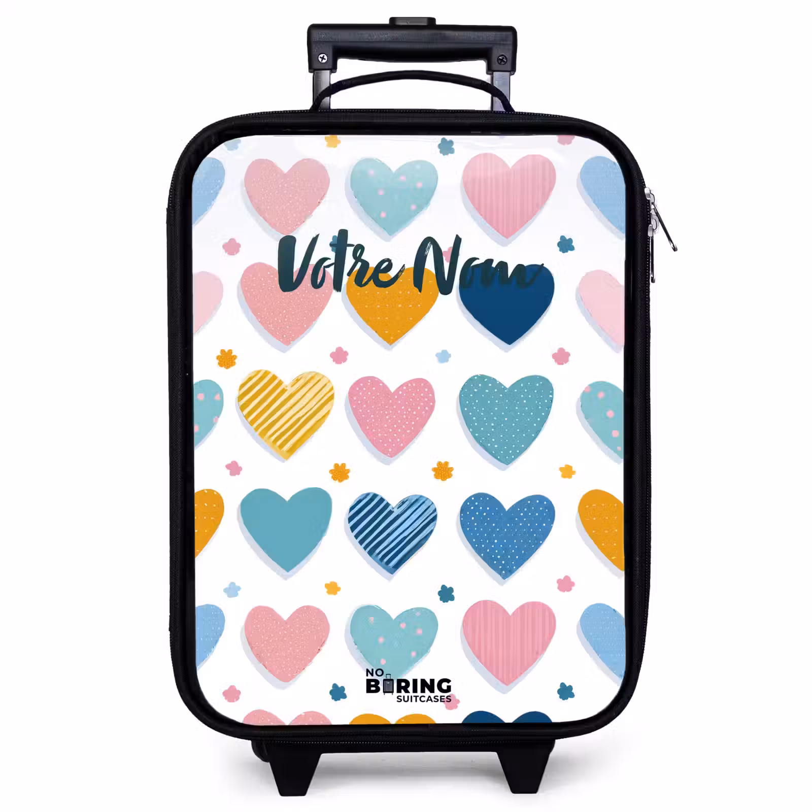 Valise enfant - Motif en forme de cœur — 1