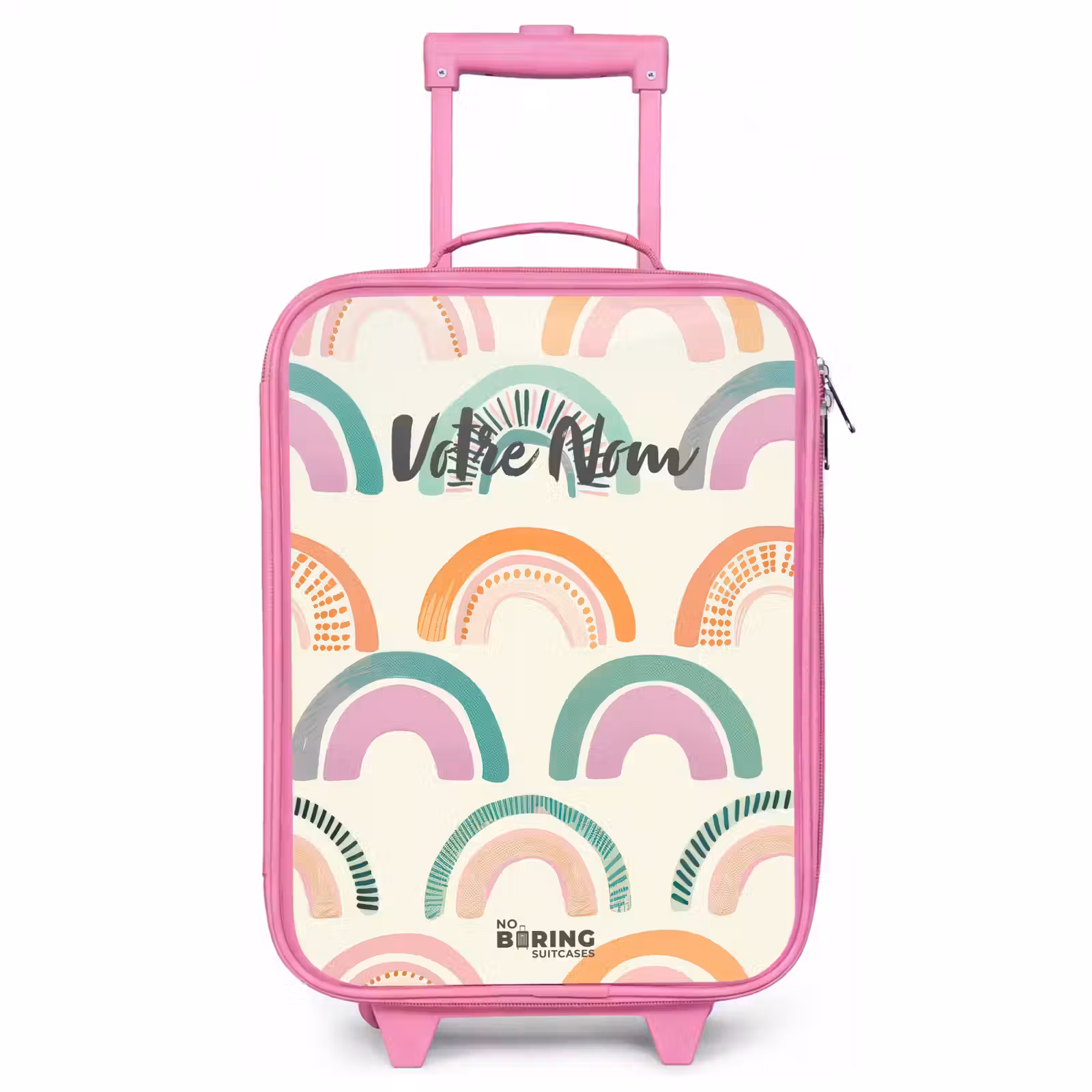 Valise enfant - Rose - Arcs-en-ciel — 1