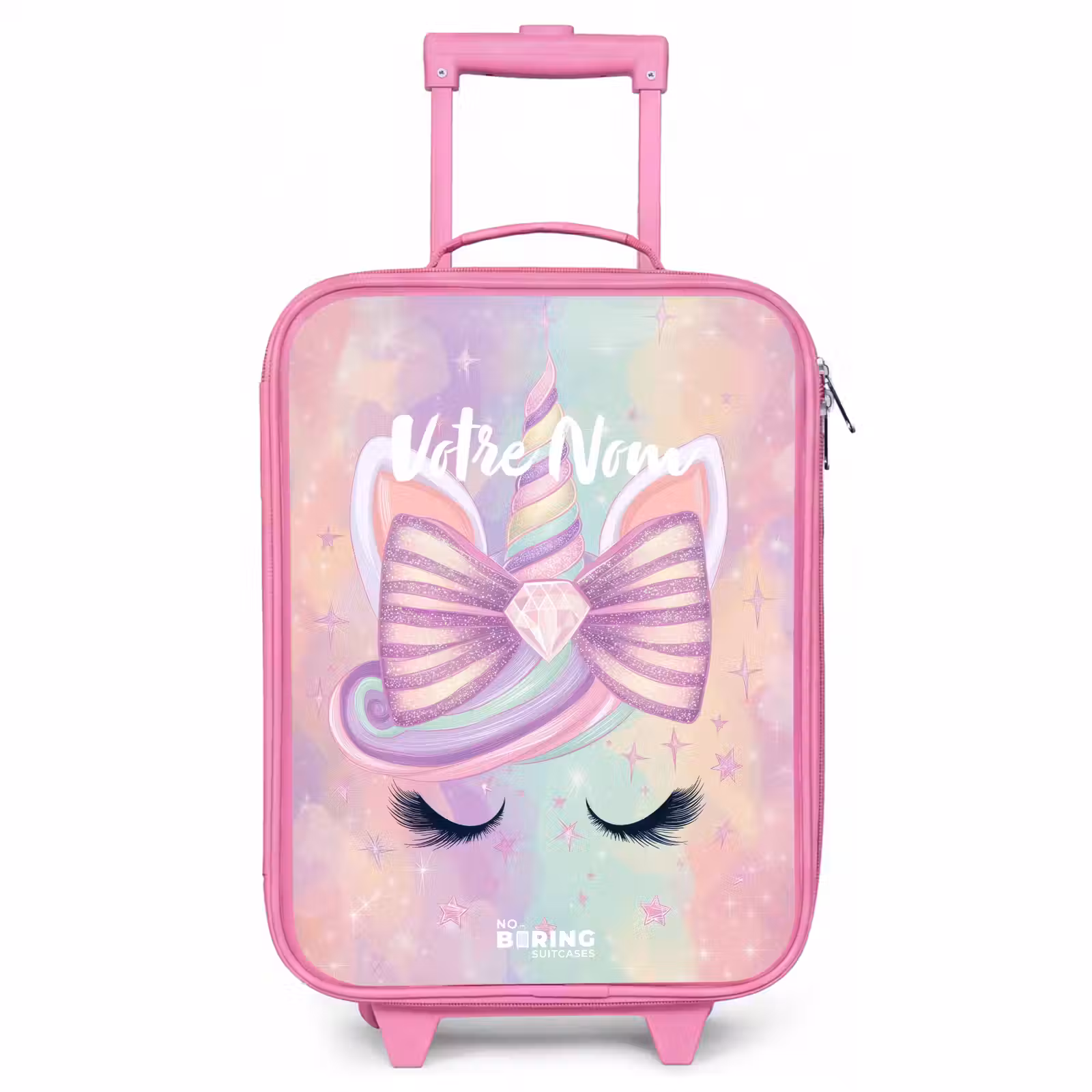 Valise enfant - Rose - Licorne — 1