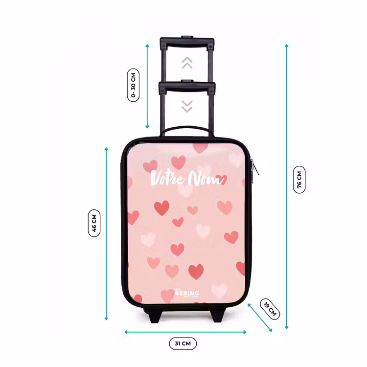 Valise enfant - Cœurs — 7