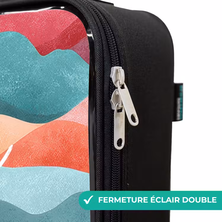 Valise enfant - Vagues abstraites — 6