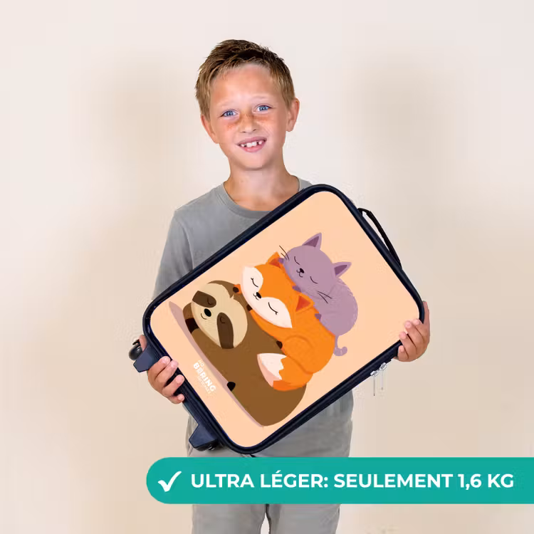 Valise enfant - Animaux - Dormir - Ensemble — 2