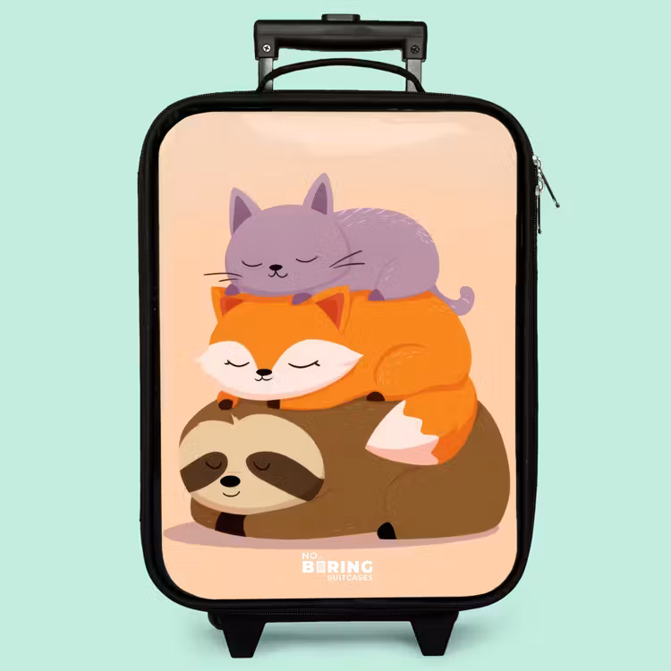 Valise enfant - Animaux - Dormir - Ensemble — 3