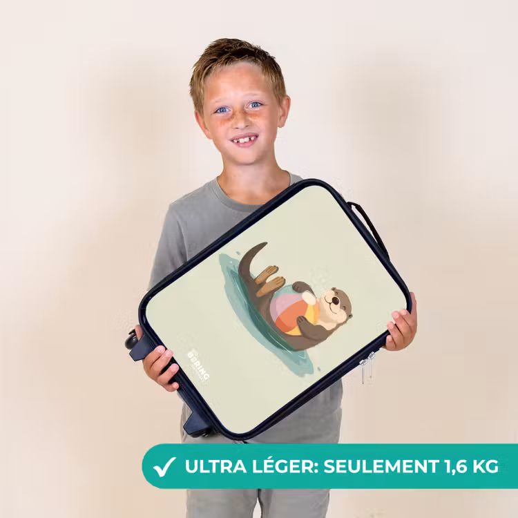Valise enfant - Loutre - Ballon de plage - Eau — 2