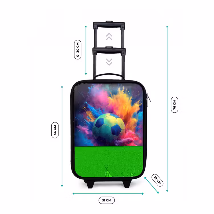 Valise enfant - Néon - Boule - Colorée — 7