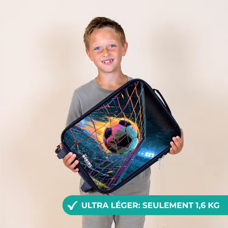 Valise enfant - Néon - Filet - Football - Coloré — 2