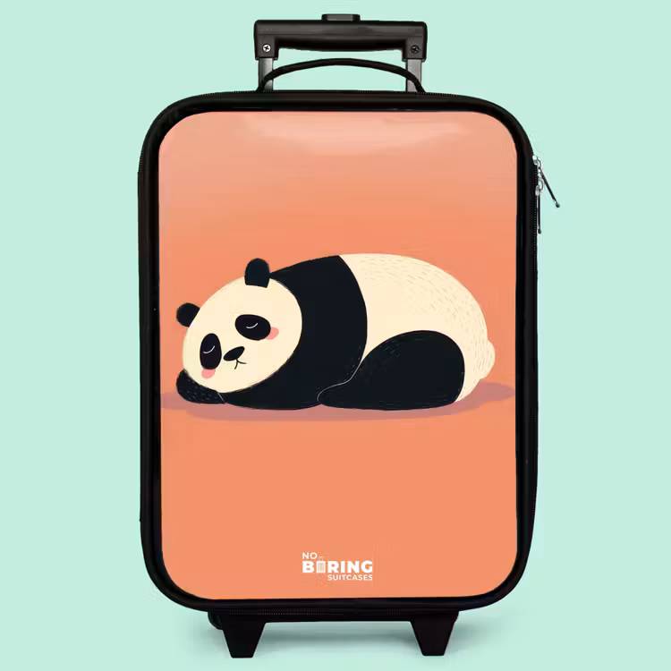 Valise enfant - Panda - Dormant - Orange — 3