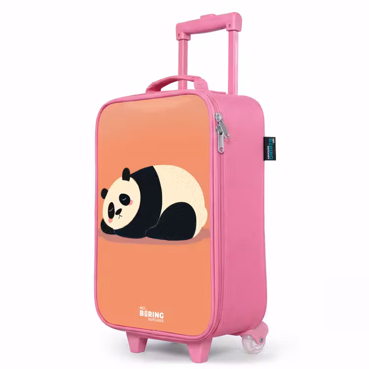 Valise enfant - Rose - Panda - Dormant - Orange — 8