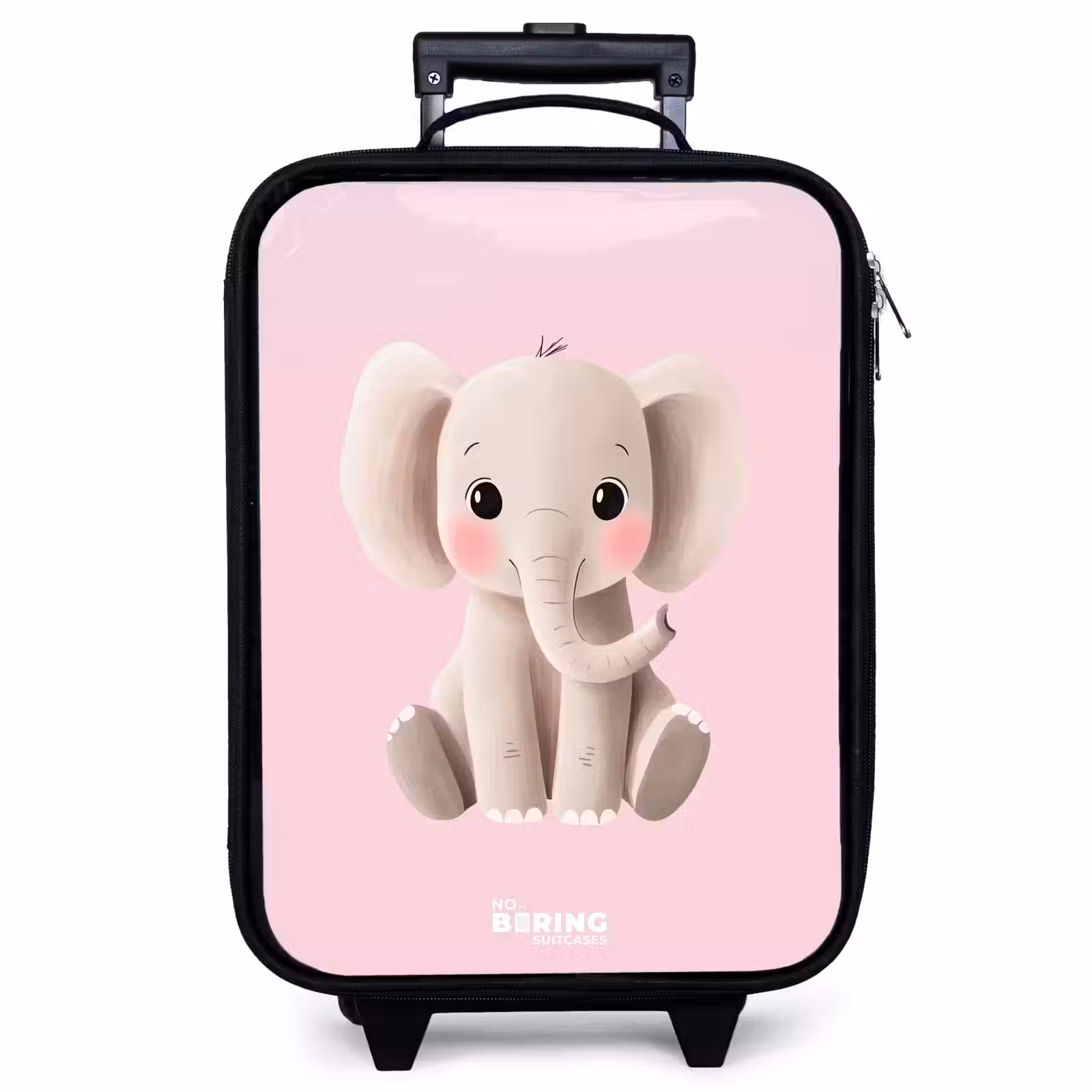 Valise enfant - Éléphant - Bébé - Fards à joues - Illustration — 1