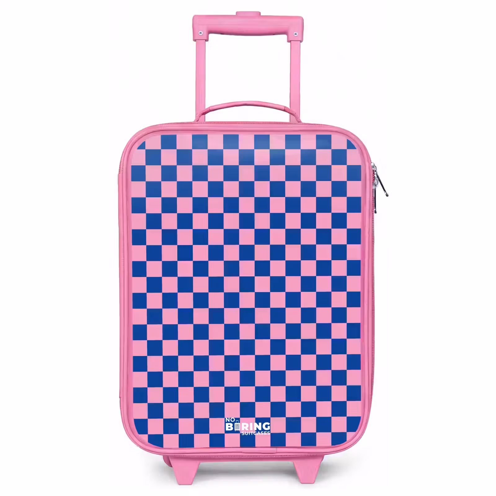 Valise enfant - Rose - Blocs - Bleu - Rose — 1