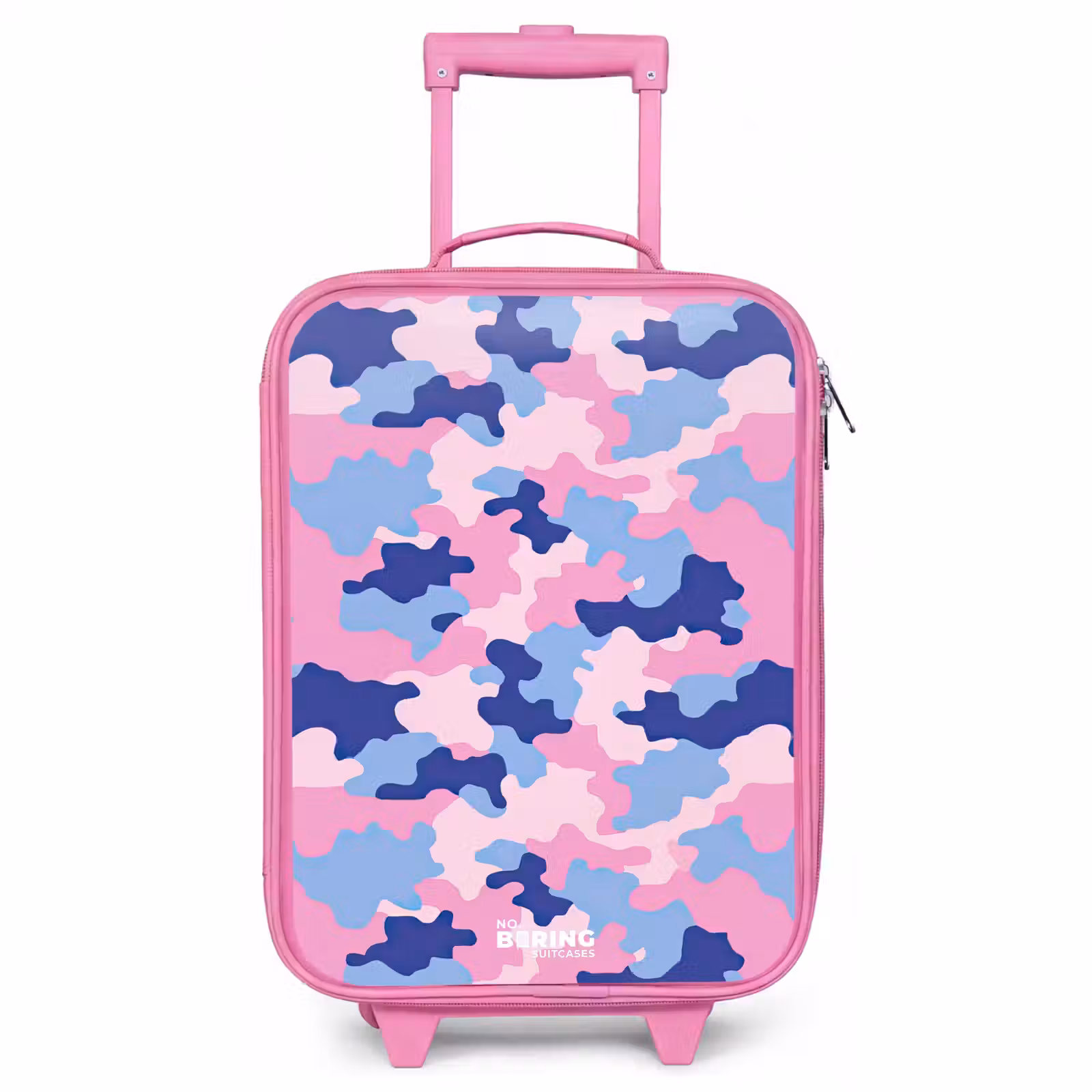 Valise enfant - Rose - Camouflage - Rose - Bleu — 1