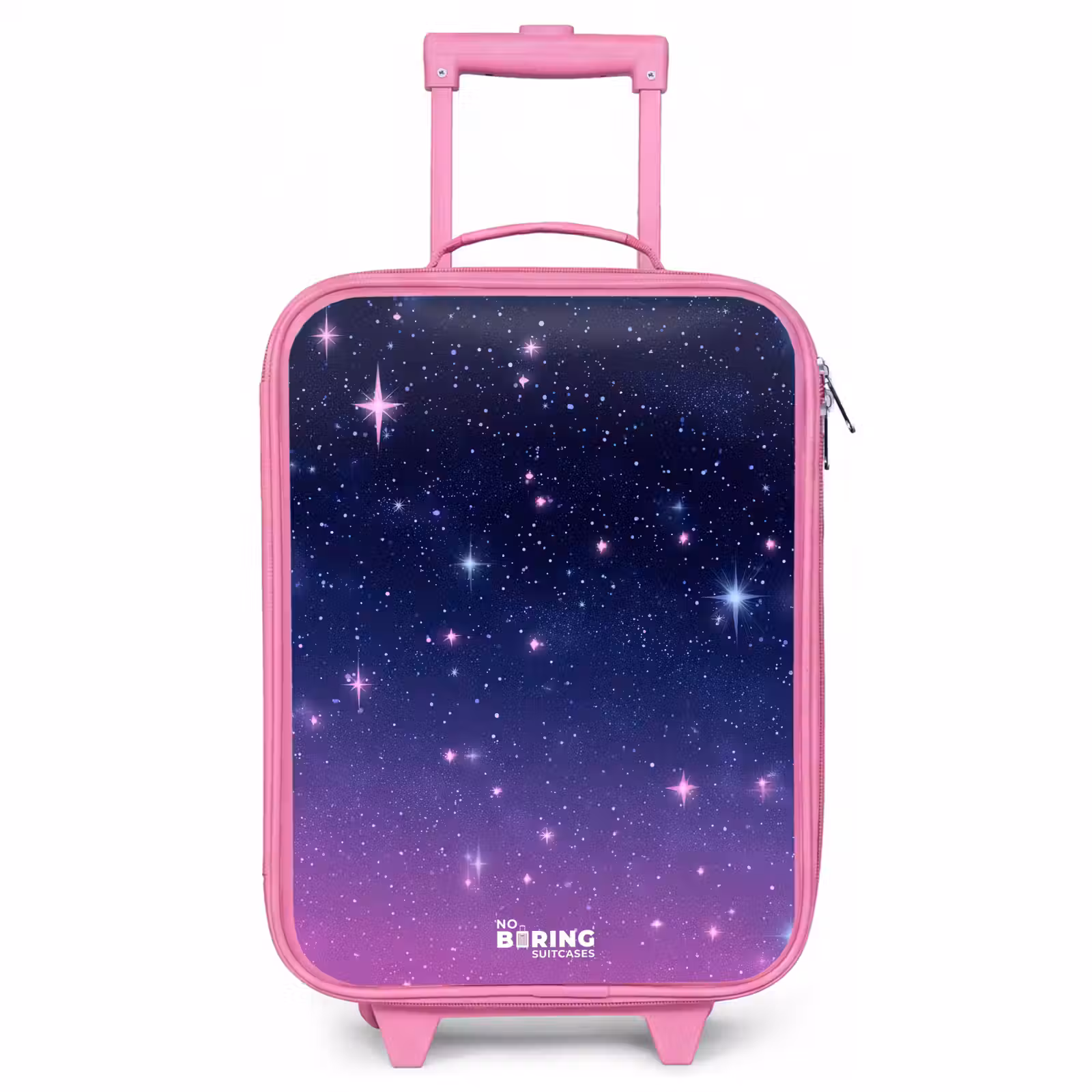 Valise enfant - Rose - Étoiles - Galaxie - Bleu - Rose — 1