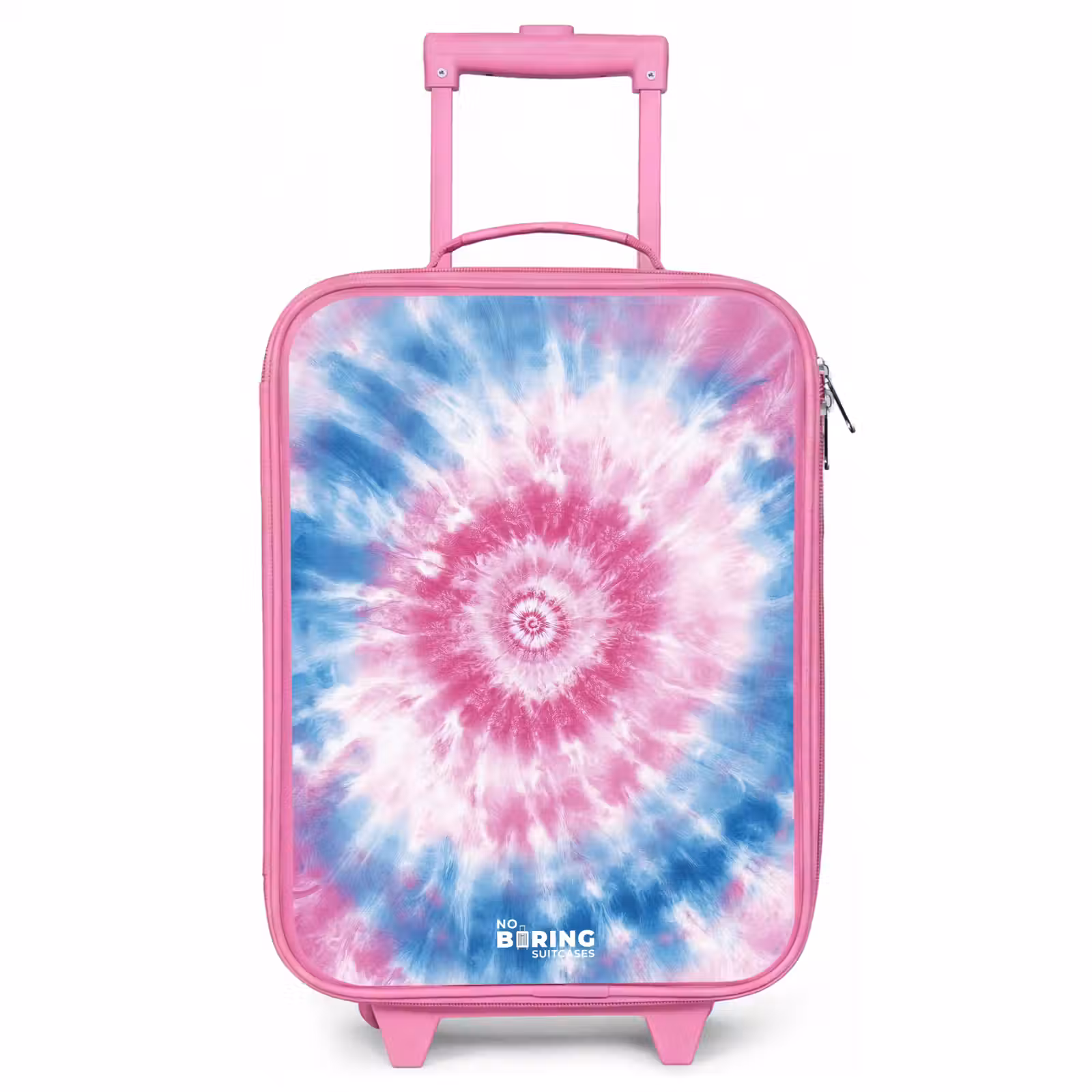 Valise enfant - Rose - Tie dye - Abstrait - Bleu - Rose — 1