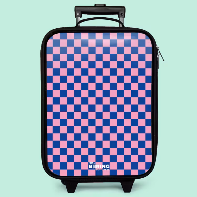 Valise enfant - Blocs - Bleu - Rose — 3