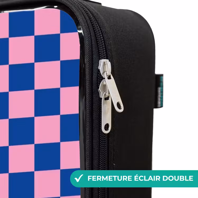 Valise enfant - Blocs - Bleu - Rose — 6