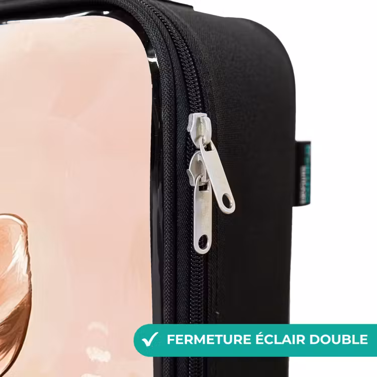 Valise enfant - Cerf - Yeux - Points - Fleurs — 6
