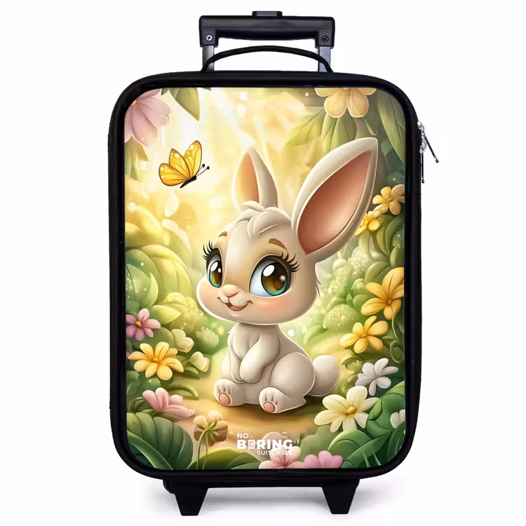 Valise enfant - Lapin - Soleil - Conte de fées - Papillon — 1