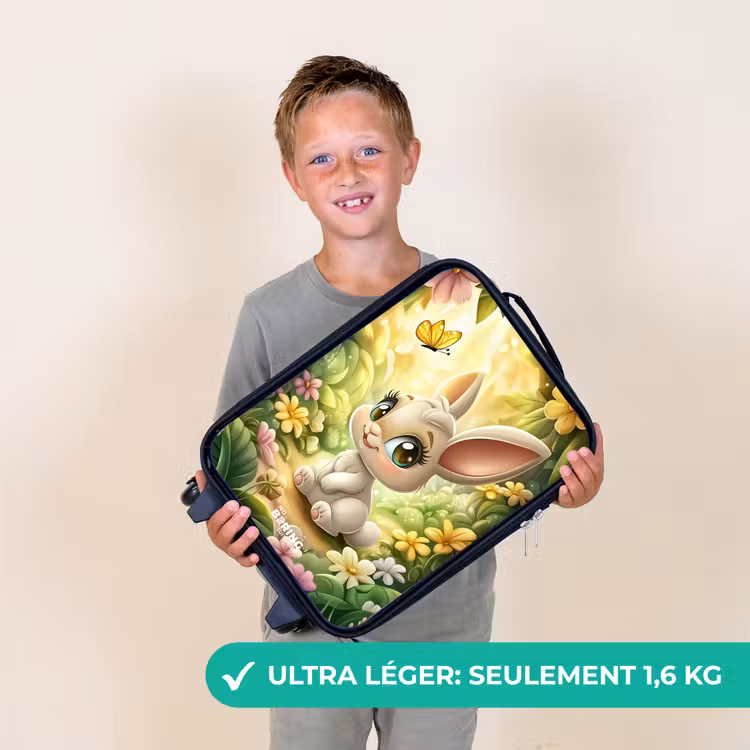 Valise enfant - Lapin - Soleil - Conte de fées - Papillon — 2